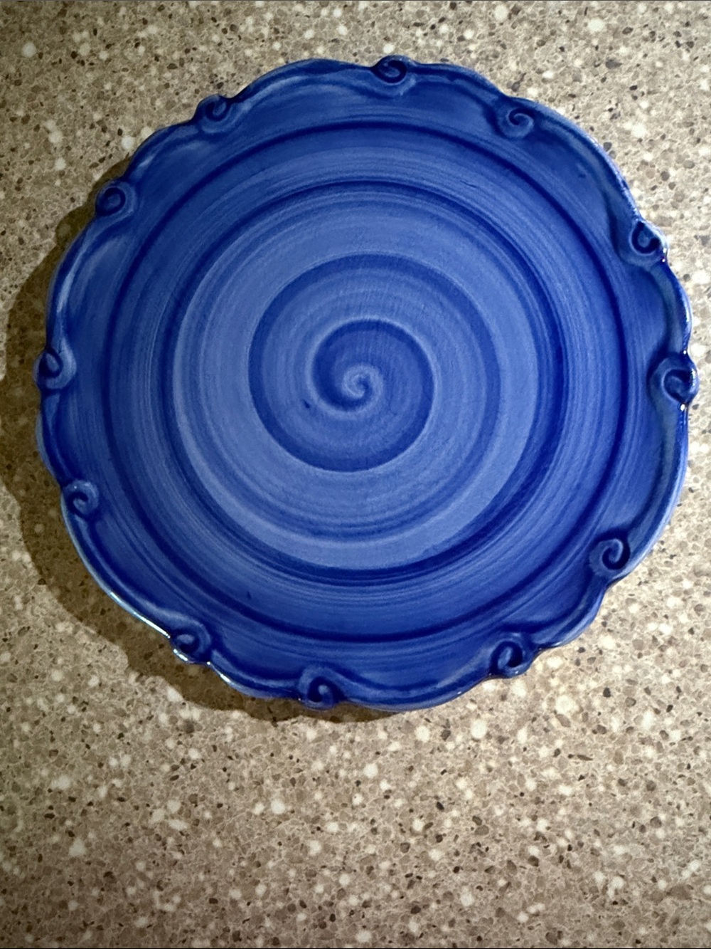 California Pantry Classic Ceramics
Blue Swirl Ceramic Trivet Glossy